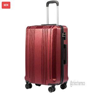 20in Hardshell Carry-On Spinner Suitcase with TSA Lock Lightweight